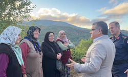 Vali Özarslan, Kirençukuru halkıyla bir araya geldi
