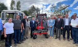Sinop’ta çiftçilere 17 milyonluk makine desteği