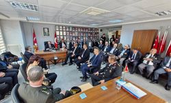Sinop protokolü şehit ve gazi aileleriyle bir araya geldi