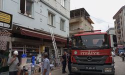 Evde çıkan yangın söndürüldü