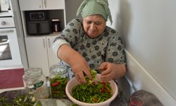 Havza'da kışlık yiyecekler hazırlanıyor