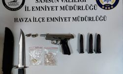 Havza'da narkotik operasyonunda 1 zanlı yakalandı