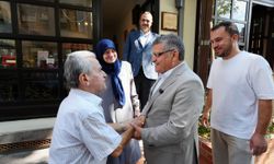 Vali Özarslan, "İlin Ahisi" Gürbüz'ü ziyaret etti