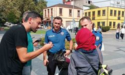 Bankta bırakılan çanta polisi harekete geçirdi