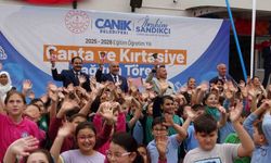 Canik'te 2 binden fazla öğrenciye çanta ve kırtasiye desteği