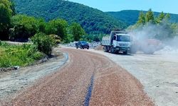 Grup yollarında asfaltlama çalışmaları tamamlandı