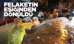Komşu ilde metrekareye 125 kilo yağış düştü