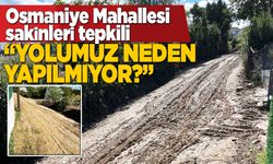 Sinop’ta asfaltsız yol tepki çekti!