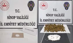 Sinop’ta narkotik operasyonlarında 2 şüpheli yakalandı
