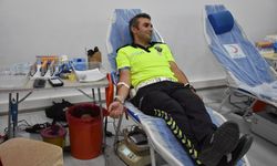 Sinop Emniyetinden Kızılay’a kan bağışı!