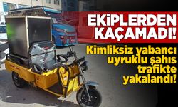 Sinop’ta plakasız motosiklete para cezası!