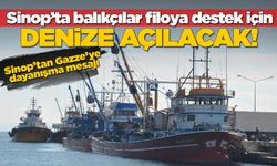 Sinoplu balıkçılar deniz konvoyu yapacak!