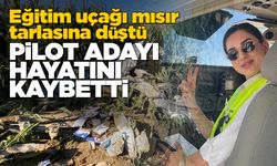 Eğitim uçağı düştü: 1 pilot hayatını kaybetti