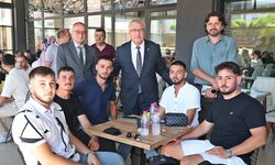 Rektör Taşdemir, öğrencilere "hoş geldiniz" dedi