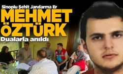 Sinoplu şehit, şehadet yıldönümünde anıldı