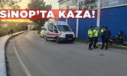 Sinop’ta iki motosiklet çarpıştı