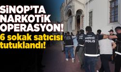 Sinop’ta sokak satıcılarına operasyon