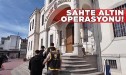 Kuyumcuya sahte altın satmak isteyen şüpheliler yakalandı