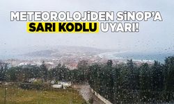 Sinop’a sarı kodlu uyarı: Fırtına bekleniyor