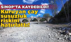 Kuruyan çay kuraklık tehdidini hissettirdi
