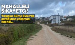 Tırkışlar Küme Evler sakinlerinden asfalt talebi