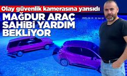 Park halindeki araca çarpıp kaçtı