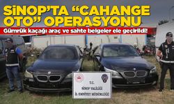 Sinop’ta change oto operasyonu: 1 gözaltı