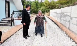 Sinop'ta şehit annesinin talebi yerine getirildi