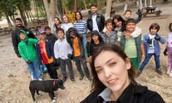 Sinop’ta öğrenciler Nisi Göleti çevresini temizledi
