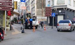Sinop’ta o cadde geçici olarak trafiğe kapatıldı