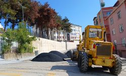 Sinop il merkezinde asfaltlama çalışması yapıldı