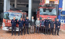 THK Sinop yönetimi, İtfaiye Haftası'nı kutladı