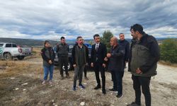 Yeni orman deposu alanında inceleme yapıldı