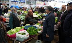 Vali Özarslan Sinop Halk Pazarı’nı ziyaret etti
