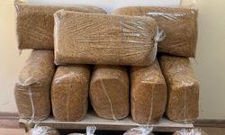 60 kilo kaçak tütün yakalandı