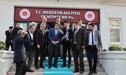 Amasya Valisi Önder Bakan Merzifon'da