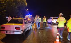 İki otomobilin çarpıştığı kazada 1 kişi yaralandı