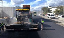 Samsun Büyükşehir Belediyesi yol çalışmalarına devam ediyor