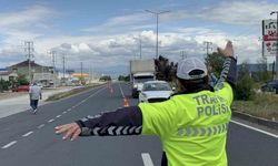 218 araç trafikten men edildi