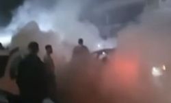Drift atarak lastik yakan sürücüye ceza