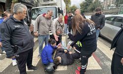 Liseli genç kazada yaralandı