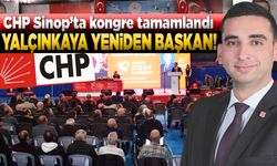 CHP Sinop’ta Aykut Cem Yalçınkaya güven tazeledi