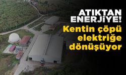Sinop’ta çöp gazından elektrik üretiliyor
