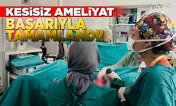 Sinop’ta V-NOTES ameliyatı başarıyla uygulandı