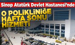 Sinop'ta hastaneden önemli duyuru!