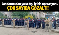 Sinop’ta yasa dışı bahis operasyonu