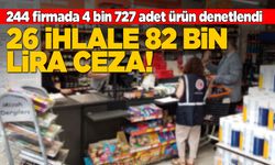 Sinop’ta birçok firmaya “fahiş fiyat” cezası!