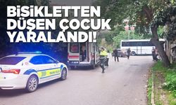 Sinop'ta bisikletten düşen çocuk yaralandı