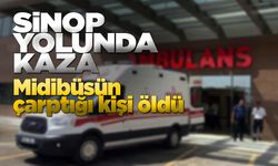 Midibüsün çarptığı kişi hayatını kaybetti