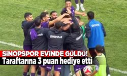 Sinopspor, evinde Turhalspor'u mağlup etti